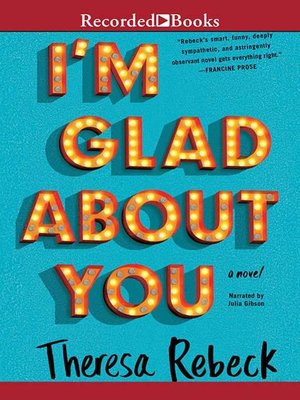 cover image of I'm Glad About You